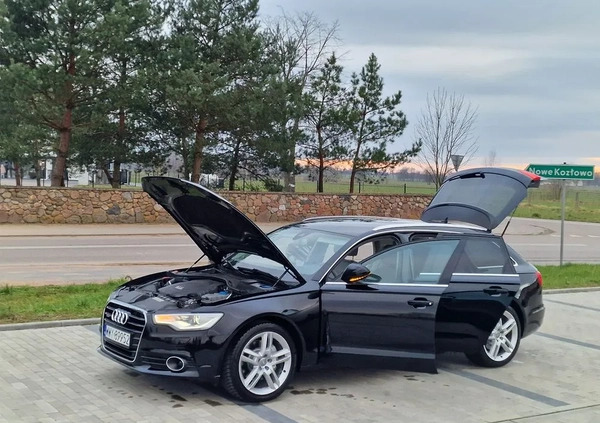 Audi A6 cena 62750 przebieg: 260000, rok produkcji 2012 z Wyszków małe 781